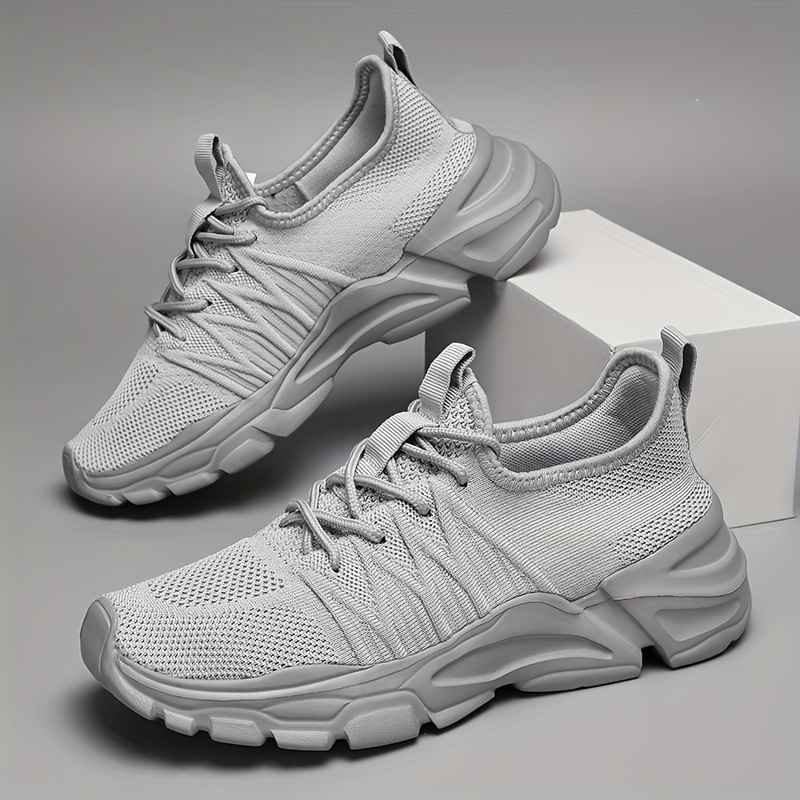 Men Fashion Sport Shoes Lightw - Shock Absorbing Gym Trainers 评论和价格