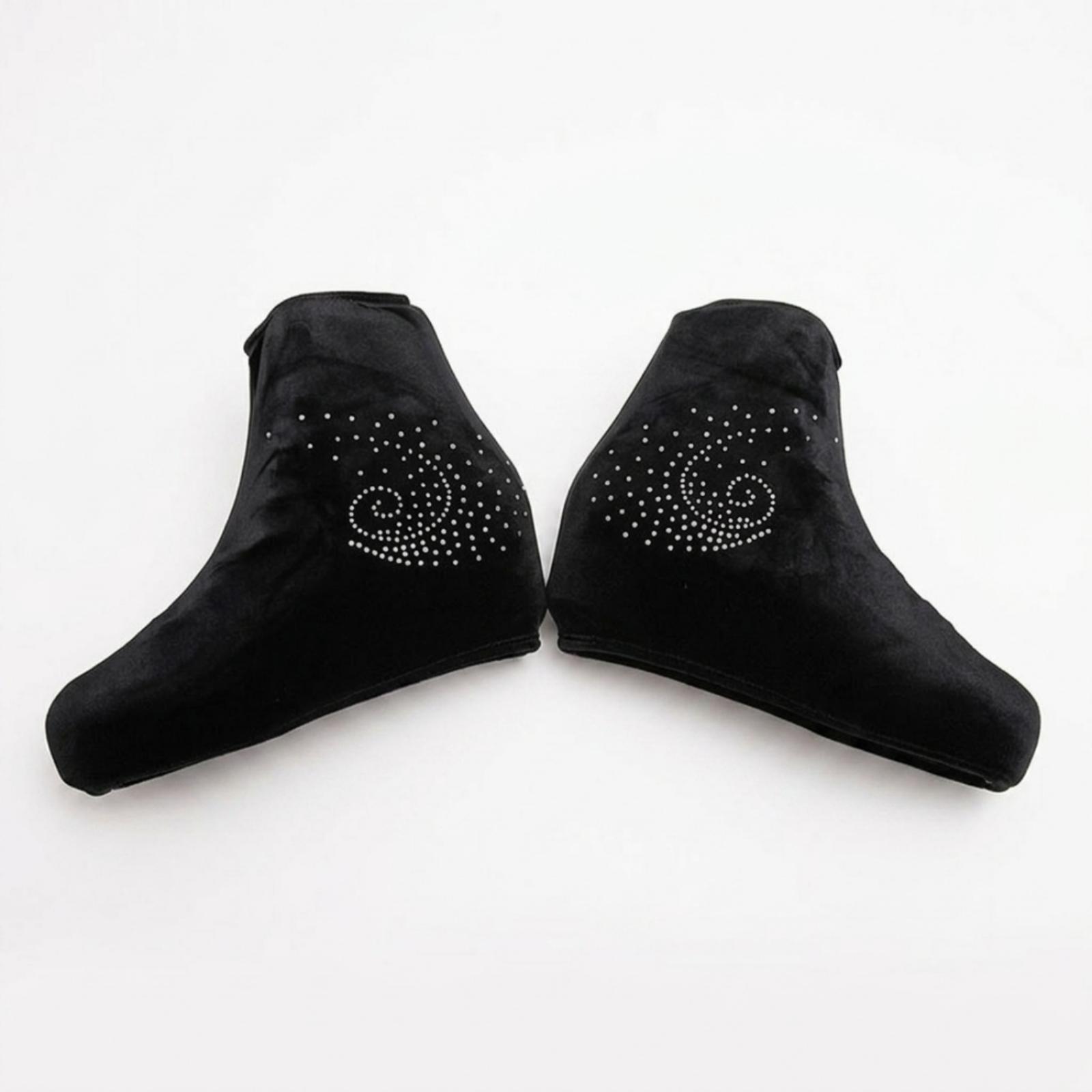 Plush Velvet Ice Skate Covers  - Boots 评论和价格