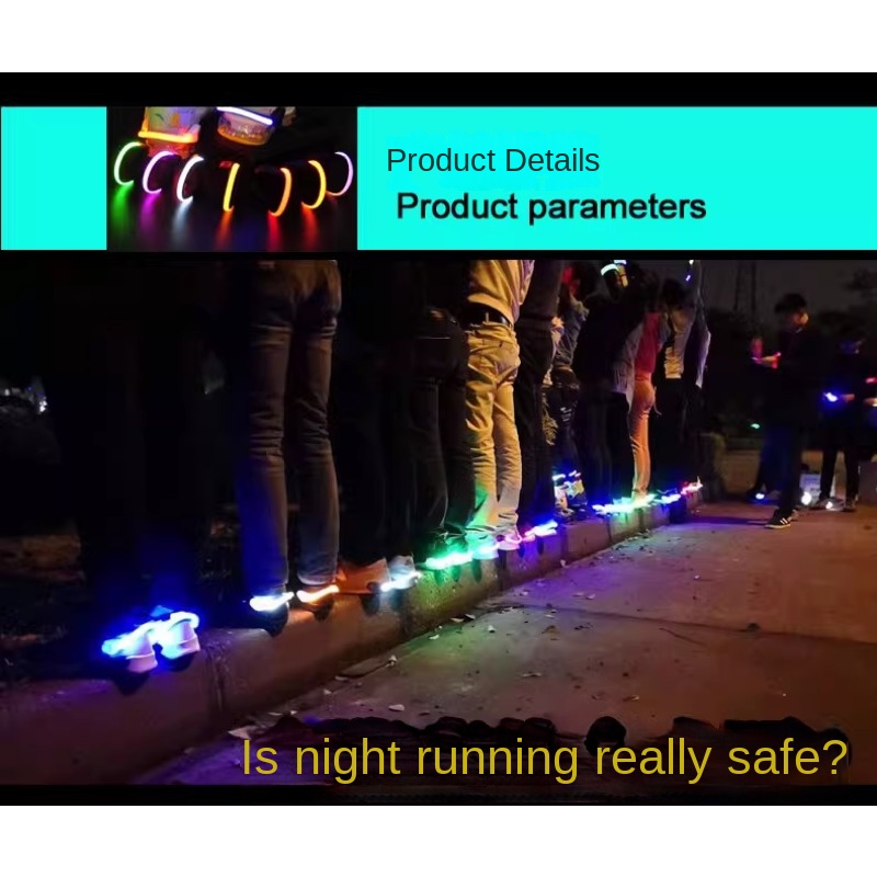2024 Luminous Shoe Clip Light  - Reflective Night Running Shoes 评论和价格