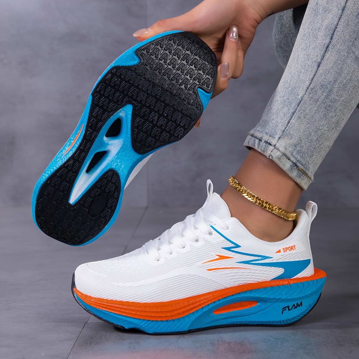 Women Sneakers Shoes Breathabl - Breathable Mesh Athletic Shoes 评论和价格