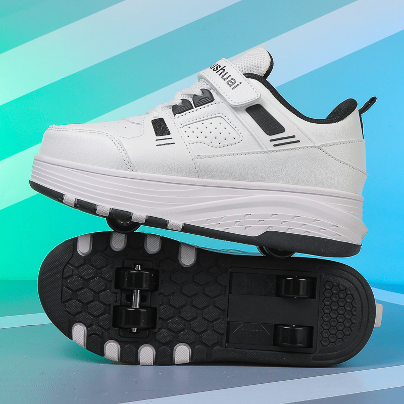 Kids 4‑Wheel Retractable Rolle - Sneakers 评论和价格