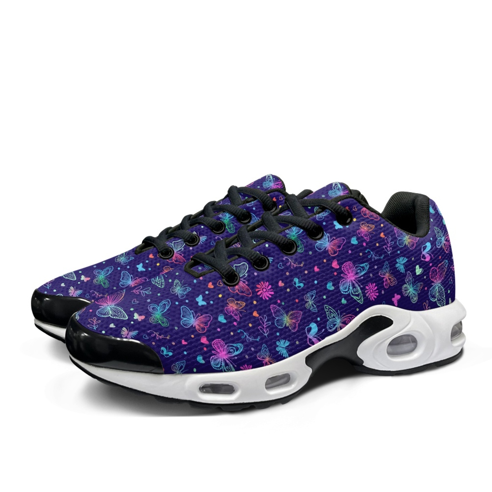 PENSTROLL Neon Butterfly Love  - Air Cushion Jogger Shoes Men 评论和价格
