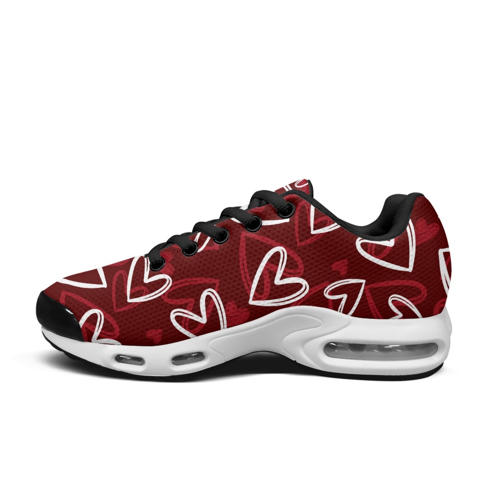 PENSTROLL Heart White Sole Gym - Air Cushion Jogger Shoes Men 评论和价格