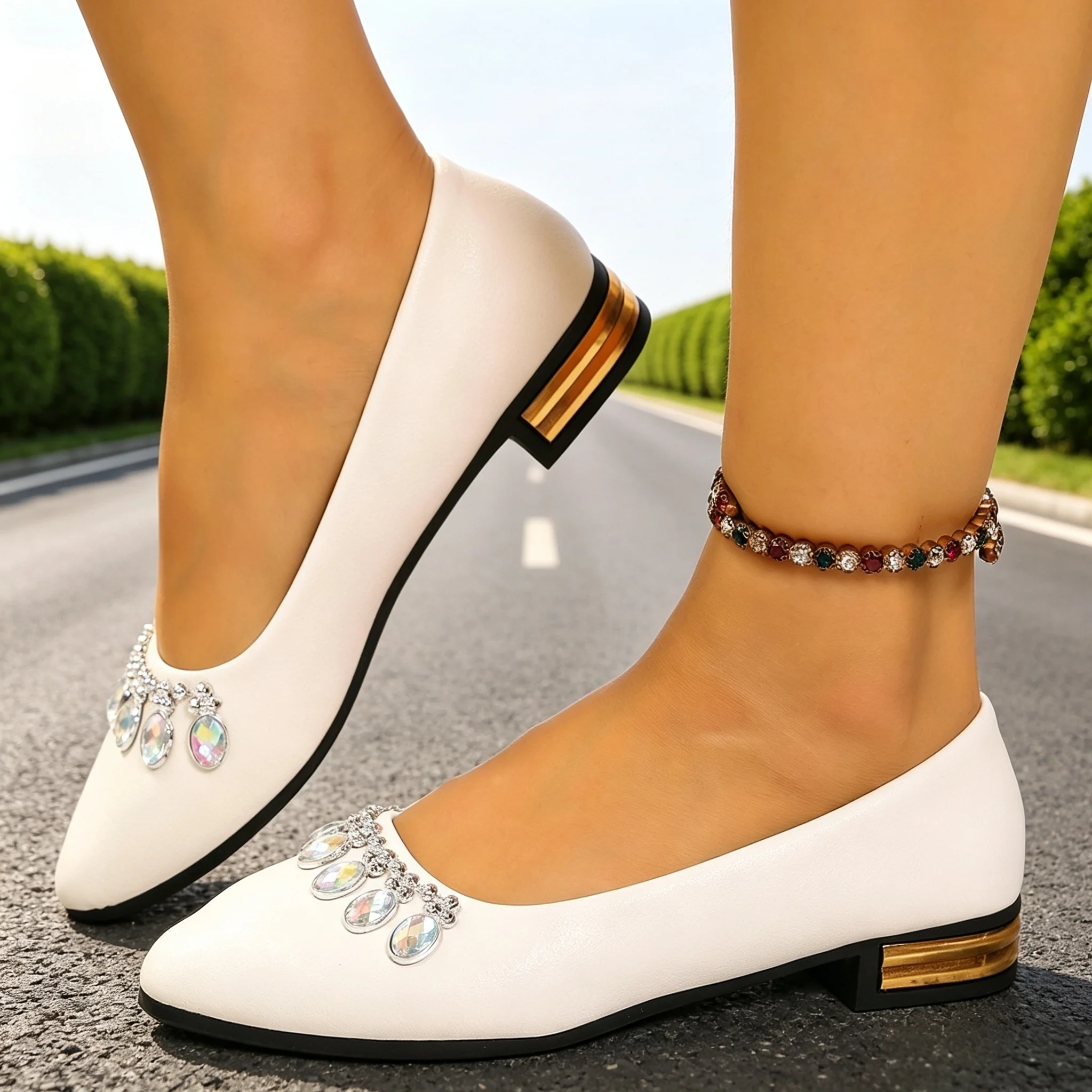 Women Flats Pointed Toe Ballet - Women'S Shoes 评论和价格