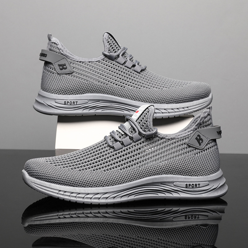 Lightweight Mesh Knit Trainers - Shock Absorbing Gym Trainers 评论和价格