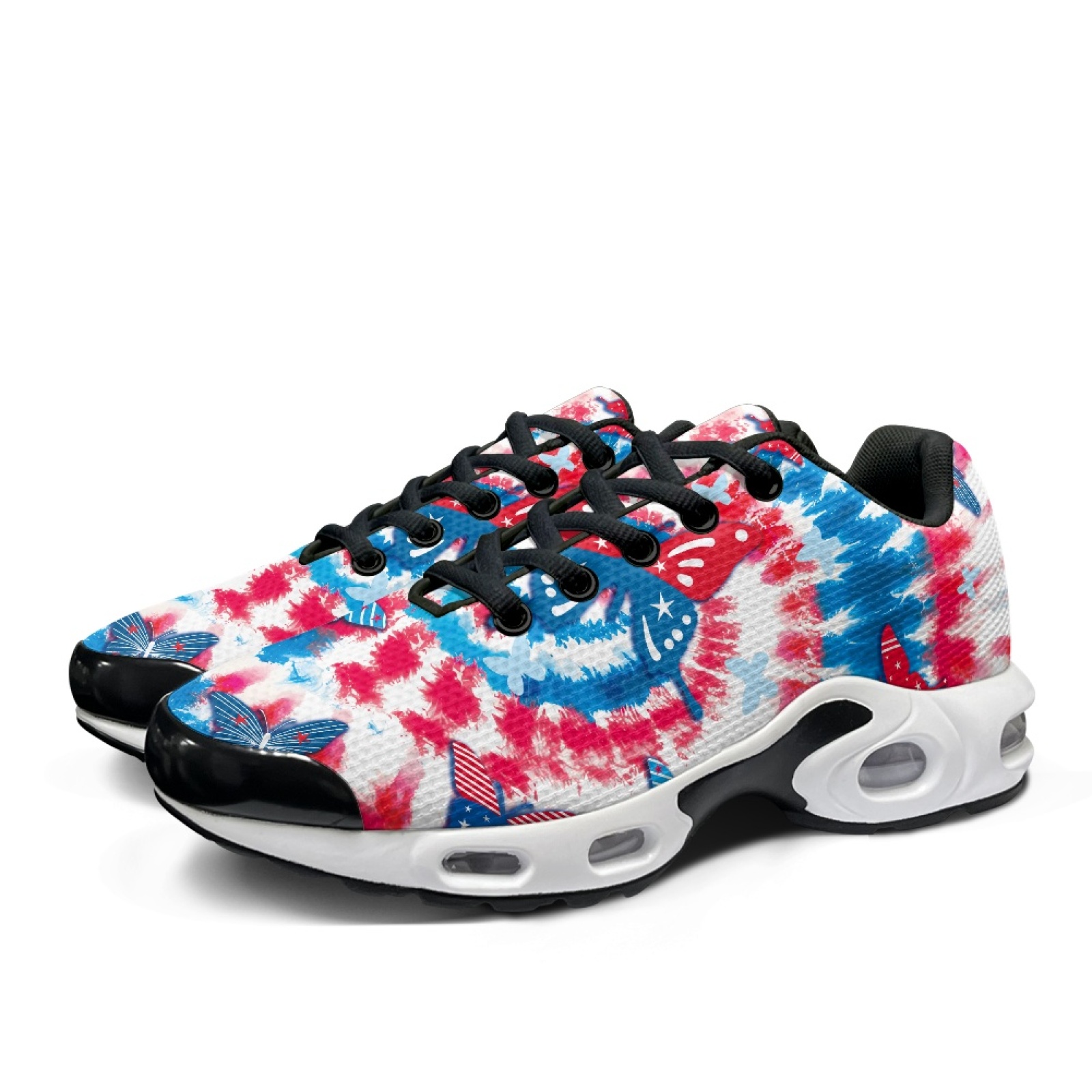 PENSTROLL Butterfly Tie Dye La - Air Cushion Jogger Shoes Men 评论和价格