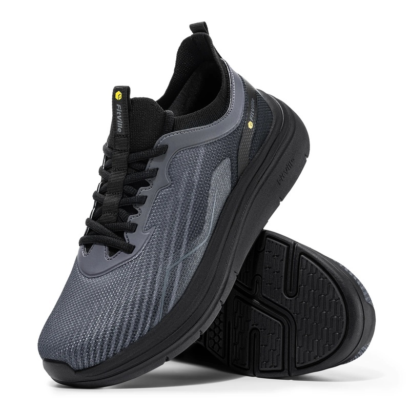 FitVille Men's Walking Sneaker - Wide Toe Box Running Sneakers 评论和价格