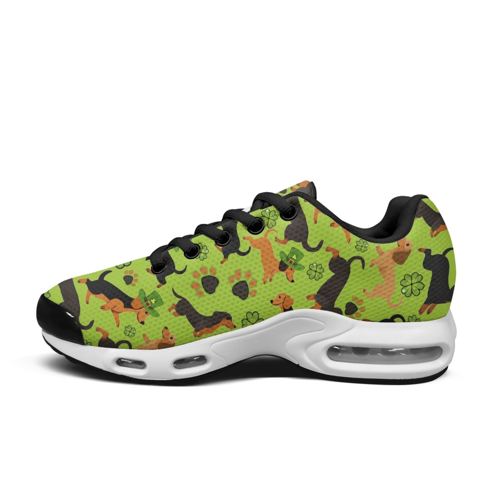PENSTROLL Lucky Hat Dachshund  - Air Cushion Jogger Shoes Men 评论和价格