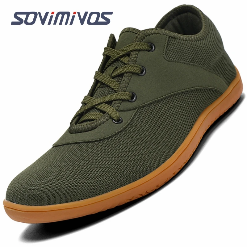 Mens Barefoot Shoes Zero Drop  - Wide Toe Box Running Sneakers 评论和价格