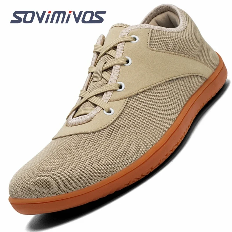 Mens Barefoot Shoes Zero Drop  - Wide Toe Box Running Sneakers 评论和价格