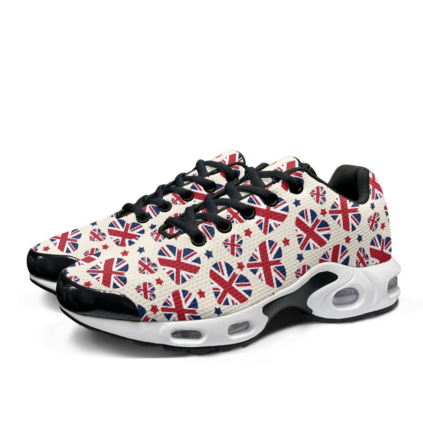 PENSTROLL Union Jack Lace-Up M - Air Cushion Jogger Shoes Men 评论和价格