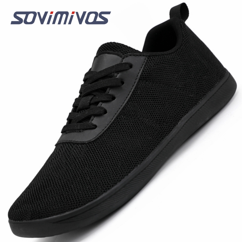 Mens Barefoot Shoes Zero Drop  - Wide Toe Box Running Sneakers 评论和价格